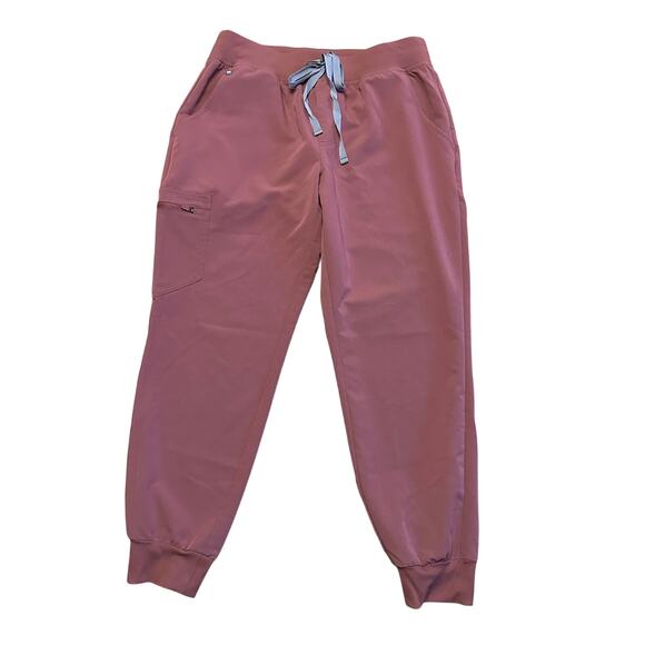 Figs Pants - Figs Zamora Jogger Scrub Pants MAUVE Medium Petite